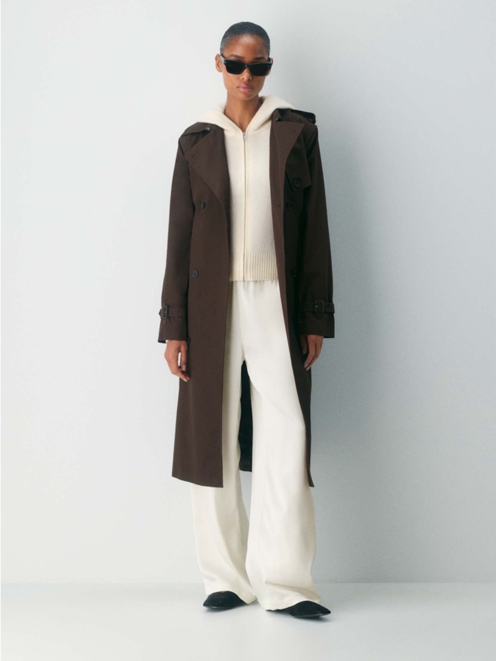 Aritzia Essential Cashmere Idyllic Zip Hoodie - Picture 7 of 16